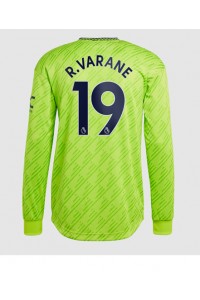 Fotbalové Dres Manchester United Raphael Varane #19 Třetí Oblečení 2022-23 Dlouhý Rukáv